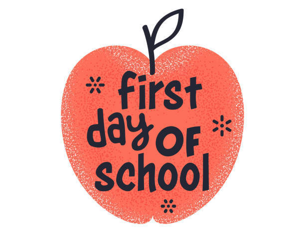 Apple - 1st Day of School