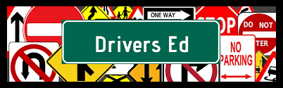 drivers education parking signs