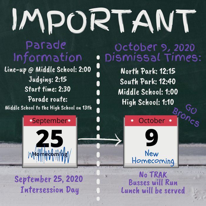 Homecoming Information